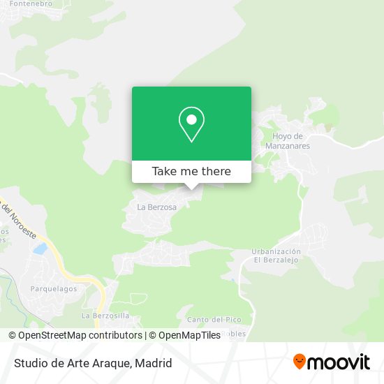 Studio de Arte Araque map