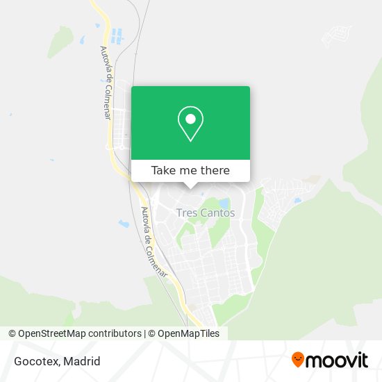 Gocotex map