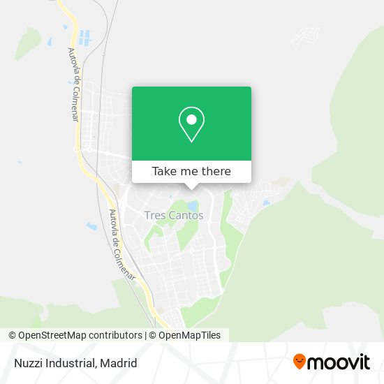Nuzzi Industrial map