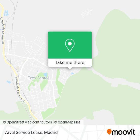 Arval Service Lease map