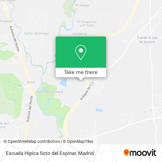 Escuela Hipica Soto del Espinar map