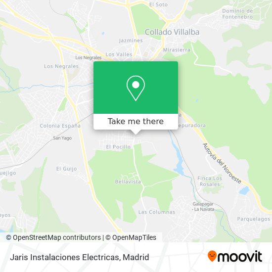 Jaris Instalaciones Electricas map