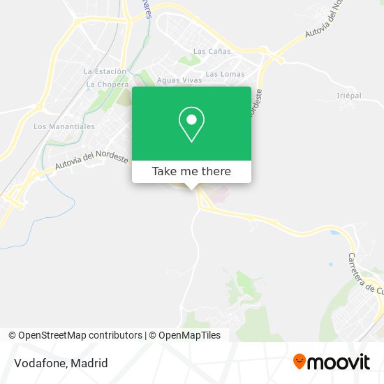 Vodafone map