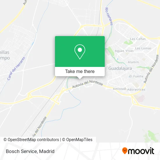 Bosch Service map
