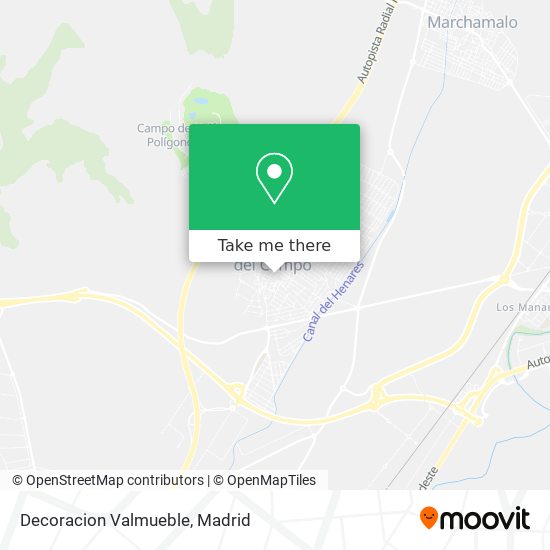 Decoracion Valmueble map