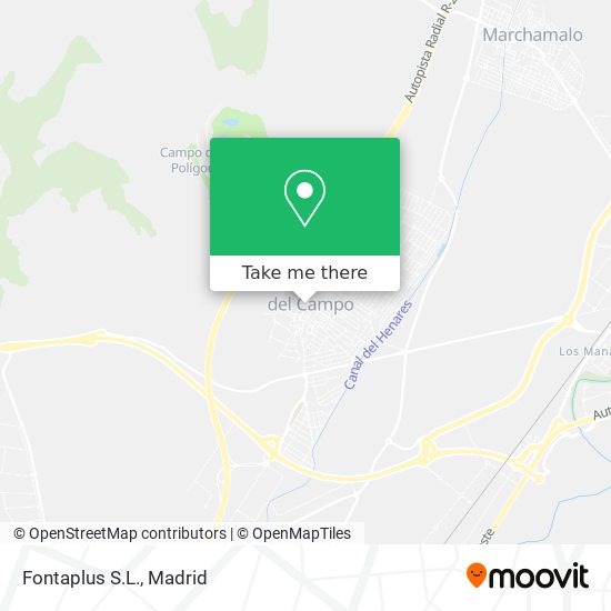 Fontaplus S.L. map