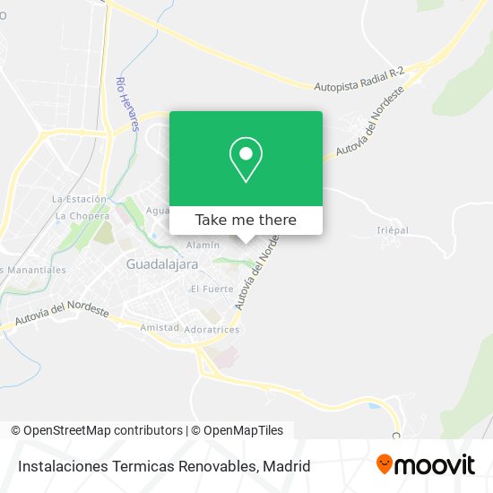 mapa Instalaciones Termicas Renovables