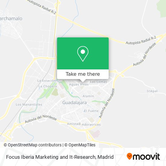 Focus Iberia Marketing and It-Research map
