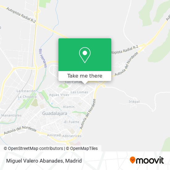 Miguel Valero Abanades map