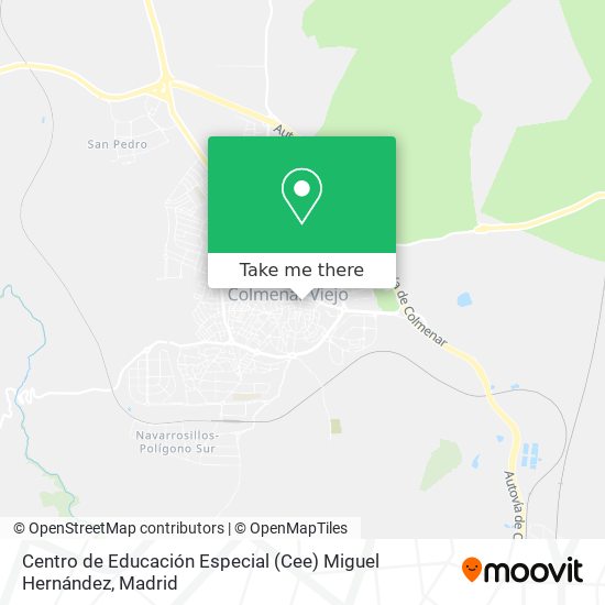 Centro de Educación Especial (Cee) Miguel Hernández map
