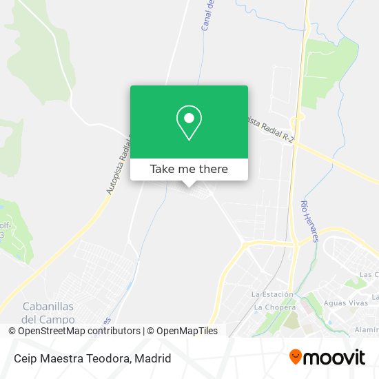 Ceip Maestra Teodora map