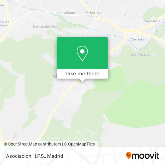 Asociacion H.P.S. map