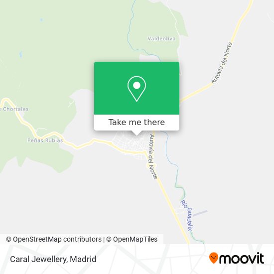 Caral Jewellery map