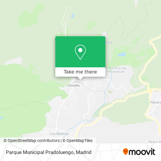 Parque Municipal Pradoluengo map