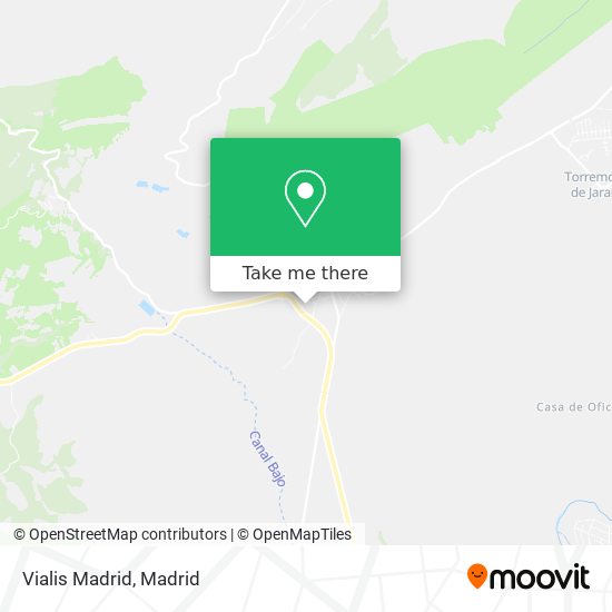 Vialis Madrid map