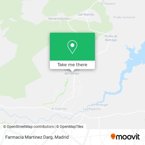 Farmacia Martinez Darg map