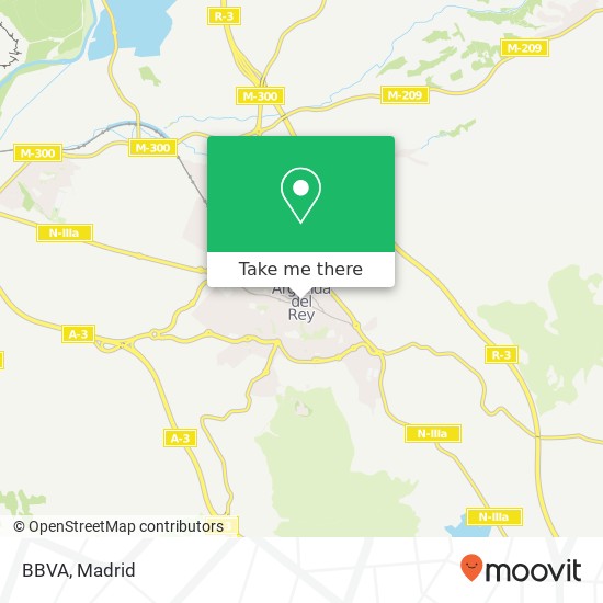 BBVA map