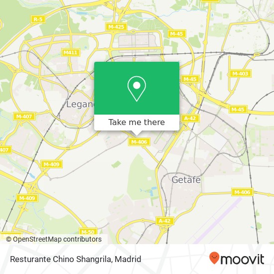 Resturante Chino Shangrila map