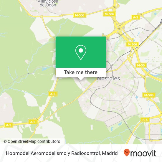 mapa Hobmodel Aeromodelismo y Radiocontrol