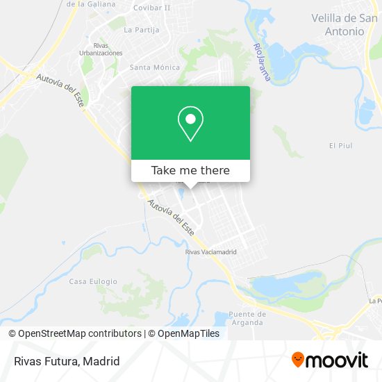 Rivas Futura map