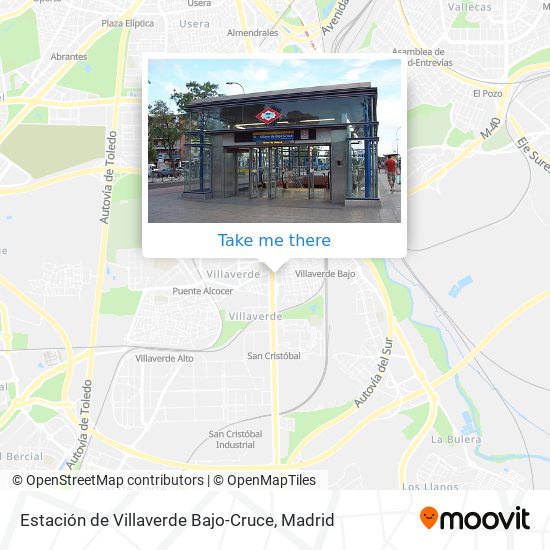 Estación de Villaverde Bajo-Cruce map