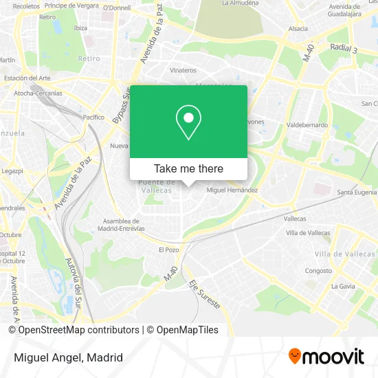 mapa Miguel Angel