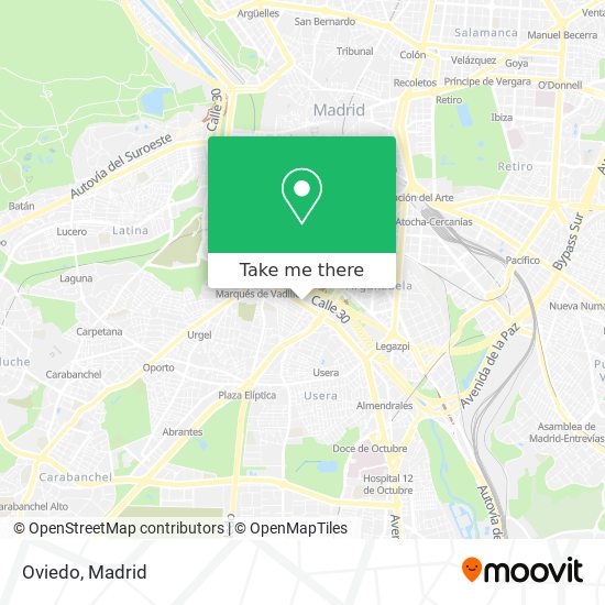 Oviedo map