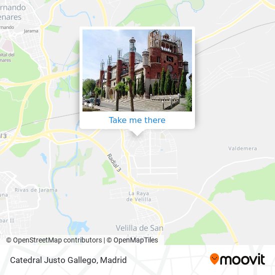 Catedral Justo Gallego map