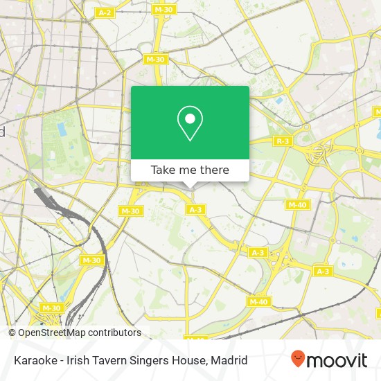 Karaoke - Irish Tavern Singers House map