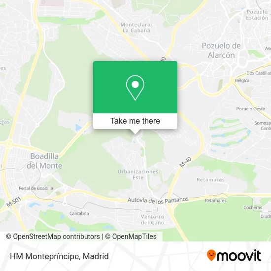 HM Montepríncipe map