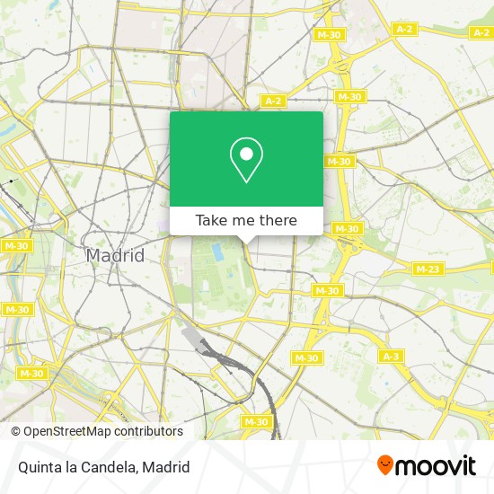 mapa Quinta la Candela