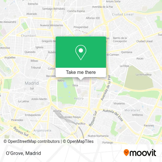 O'Grove map