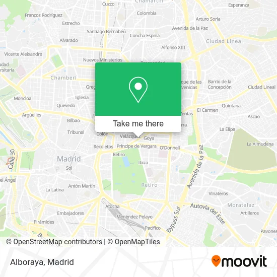 Alboraya map