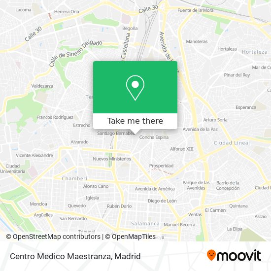 Centro Medico Maestranza map