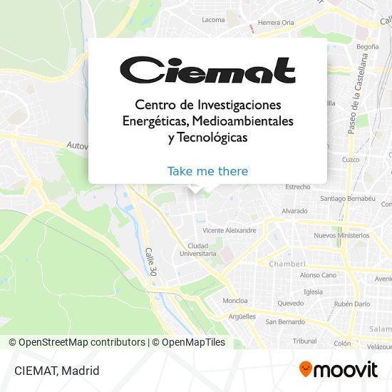 mapa CIEMAT