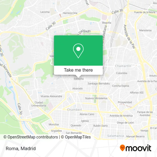 Roma map