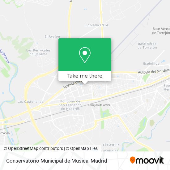 Conservatorio Municipal de Musica map