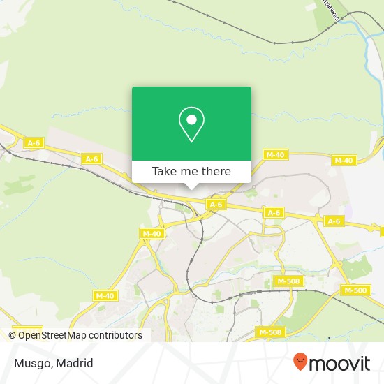 Musgo map