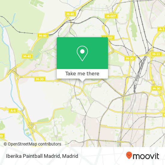 Iberika Paintball Madrid map