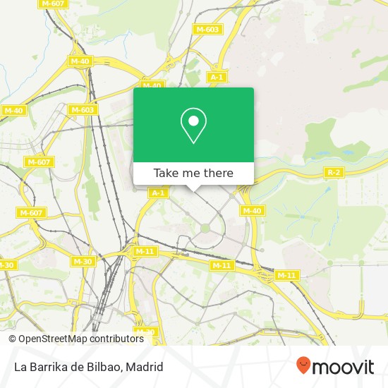 La Barrika de Bilbao map