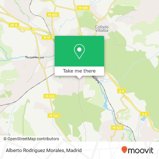 Alberto Rodriguez Morales map