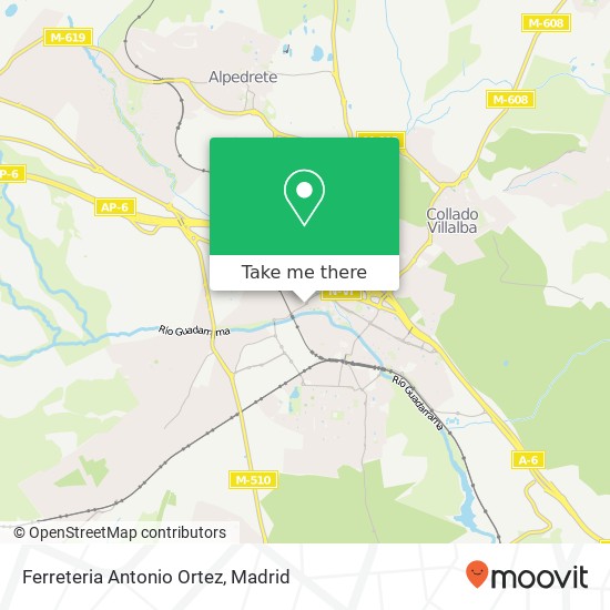 Ferreteria Antonio Ortez map