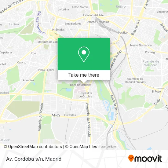 Av. Cordoba s/n map