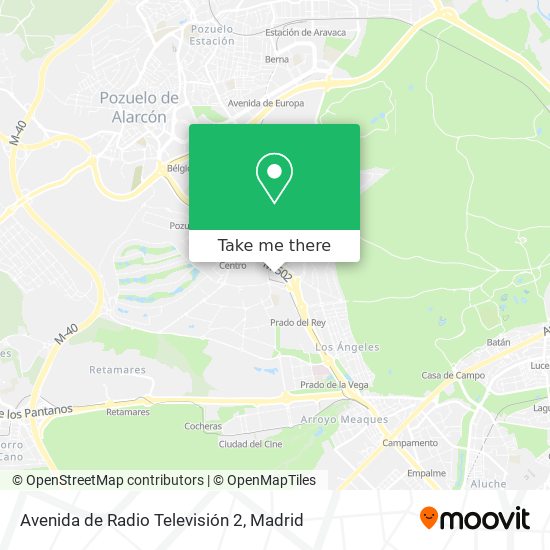Avenida de Radio Televisión 2 map