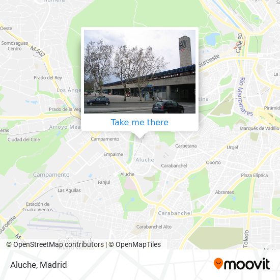 Aluche map