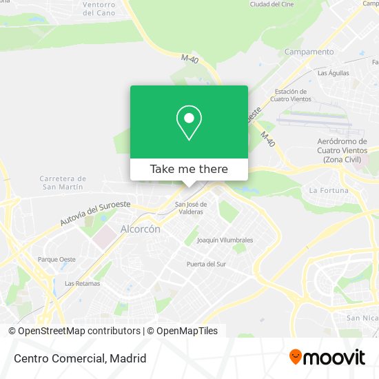 Centro Comercial map