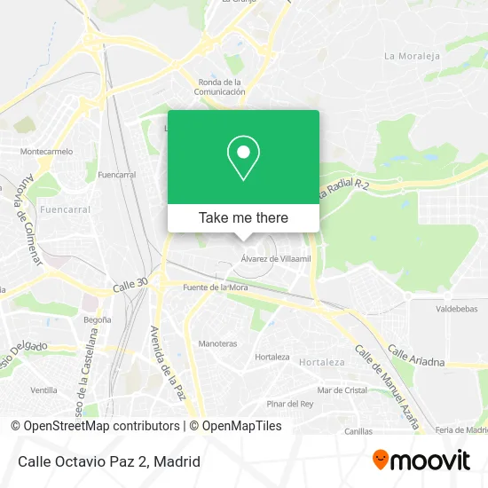 Calle Octavio Paz 2 map