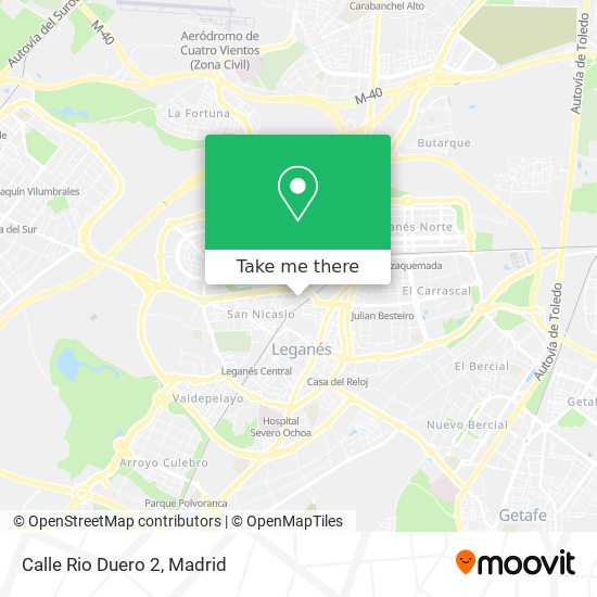 Calle Rio Duero 2 map