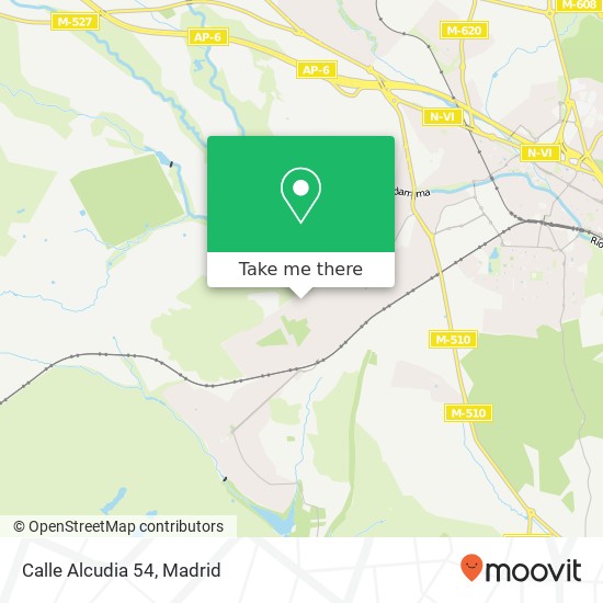 Calle Alcudia 54 map