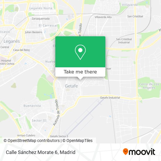 Calle Sánchez Morate 6 map